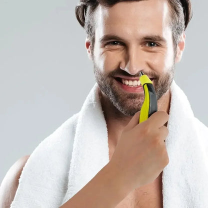 Nose Hair Trimmer Stainless Steel Nose & Ear and Eyebrows Trimmers for One Blade Pro 360/QP6530/QP6510/QP6520 ﻿