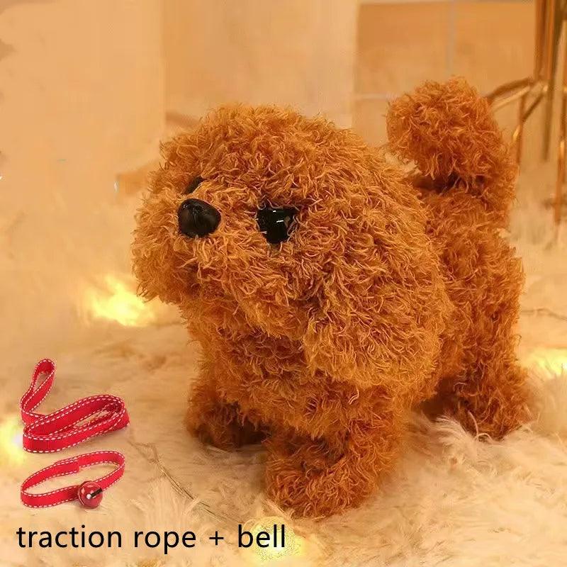 Baby Toy Dogs That Walks and Barks Tail Wagging Plush Interactive Electronic Pets Puppy Montessori Toys for Girls Toddlers Kids - JZ collection