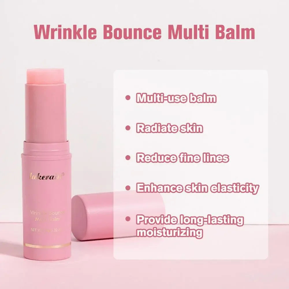 Moisturizing Wrinkle Bounce Balm Stick Collagen Deep Hydration Balm Anti Aging Balm Cream Dull Cosmetics Tighten Skin Care