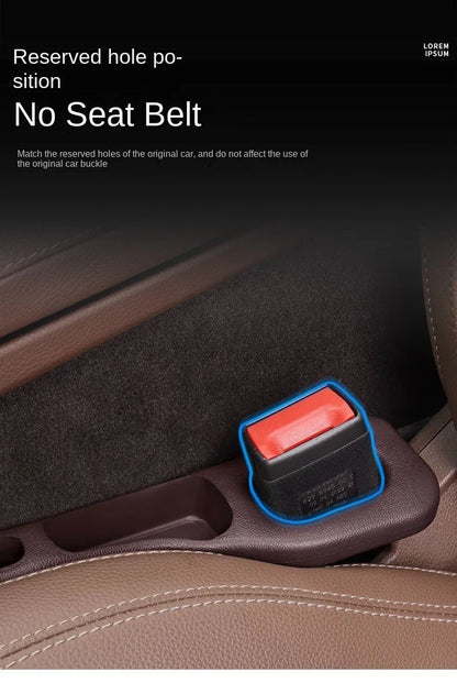 Car seat gap filler strip universal anti-drop car seat gap leak-proof multifunctional car storage box