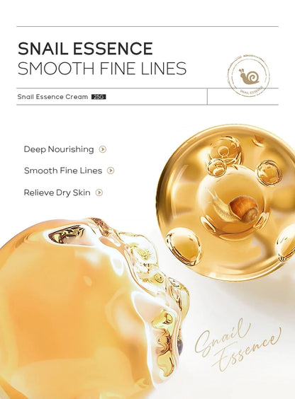 Snail Anti-aging Cream Collagen Moisturizing Nourish Repair Face Damaged Lift Firm Smooth Bright Whitening Skin Care Day Cream