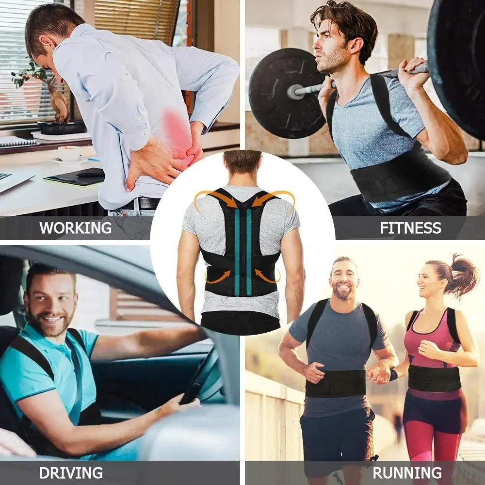 Posture Corrector Back Brace For Lumbar Support - JZ collection