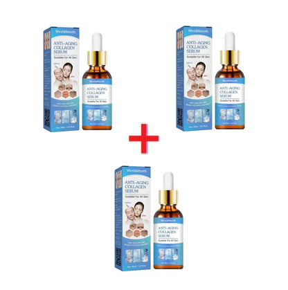 Wrin-kle Removal Serum Lightening Forehead Fine Lines Repair Tighten Lifting Nourishing Brightening Collagen Anti Ag-ing Essence