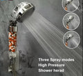 New 3 Functions High Pressure SPA Shower - JZ collection