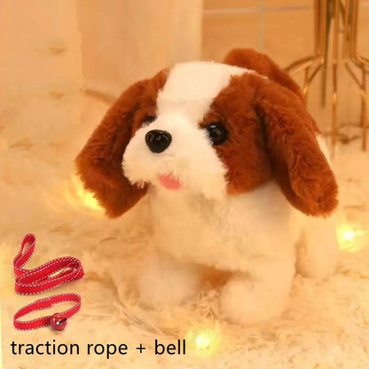 Baby Toy Dogs That Walks and Barks Tail Wagging Plush Interactive Electronic Pets Puppy Montessori Toys for Girls Toddlers Kids - JZ collection