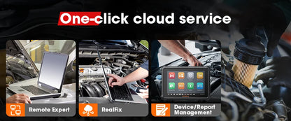 OTOFIX D1 LITE OBD2 Scanner Car Diagnostic Tool Bluetooth Wireless Bi-Directional Control OBD Automotive Scan Tool Active Test