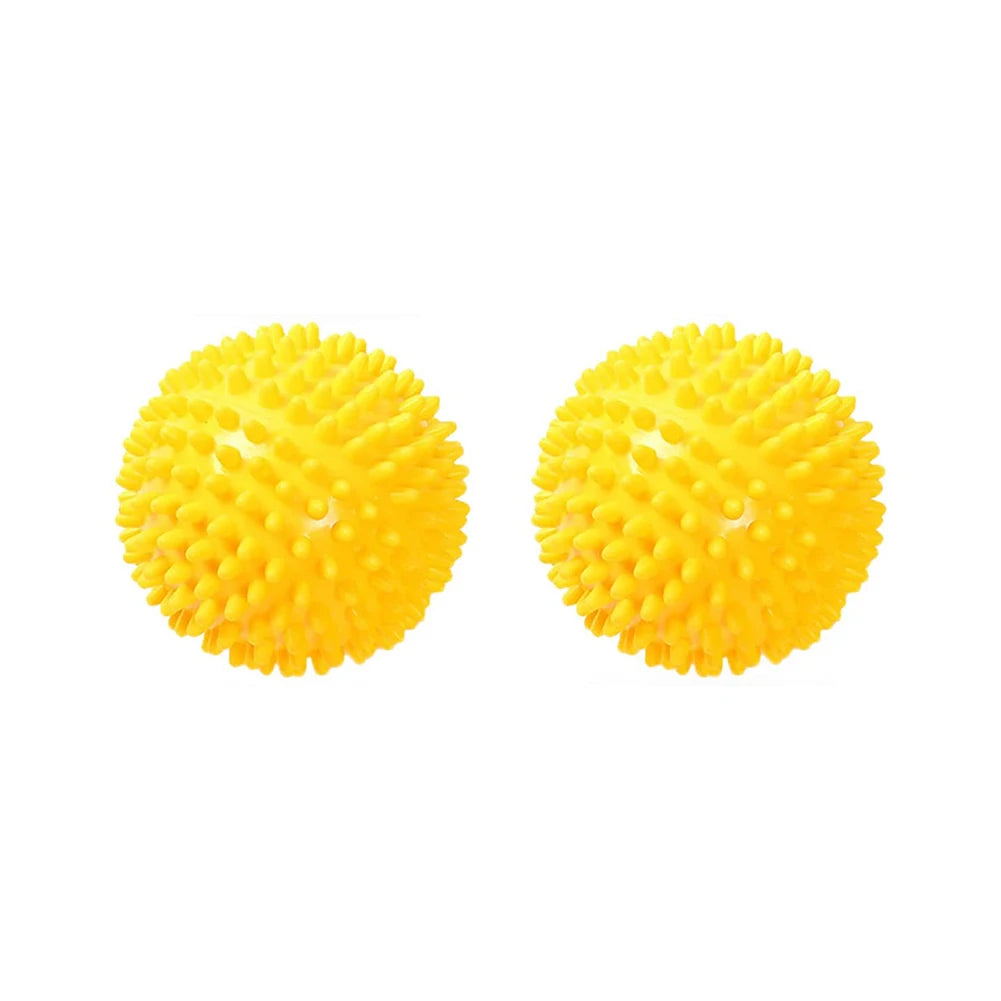 Reusable Laundry Drying Balls – 2PCS PVC Fabric Care Balls for Washing & Drying