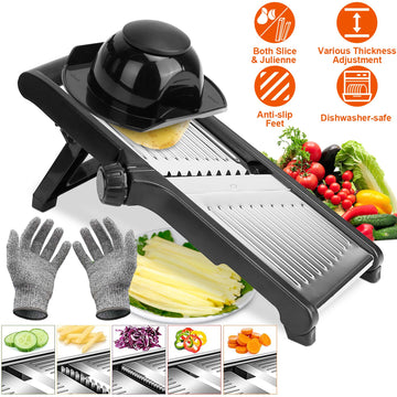 1Pc Mandoline Food Slicer Stainless Steel Food Cutter Vegetable