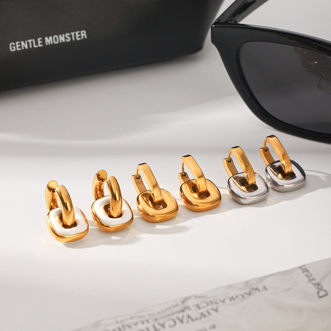 Trendy Fashionable Minimalist Double-ring